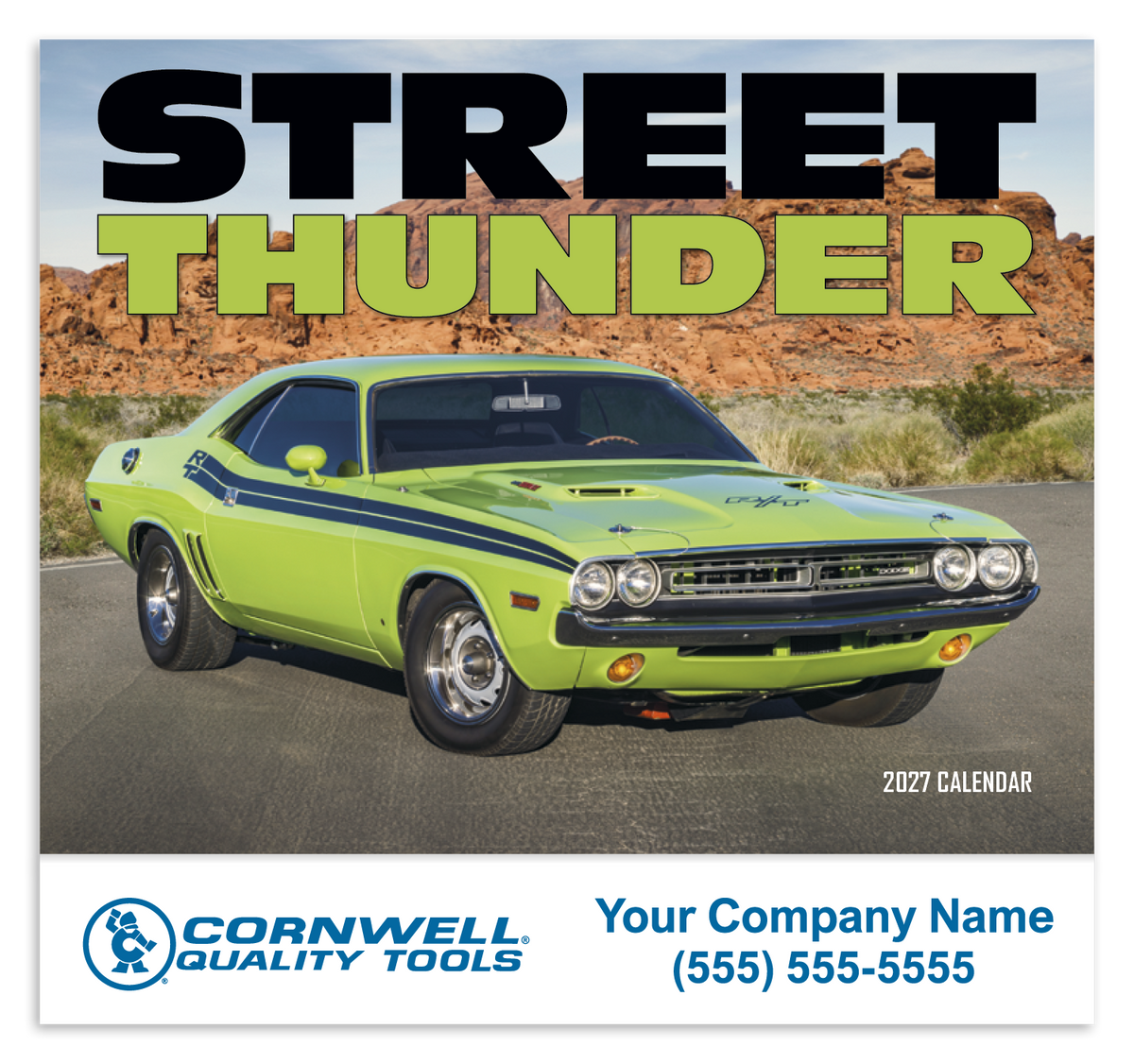 Cornwell 2027 Street Thunder Calendar