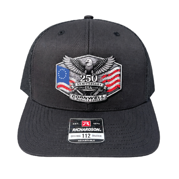 Black / Black Mesh Snapback