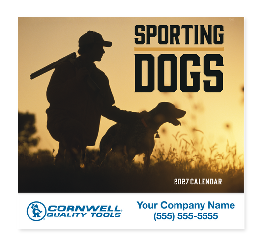 Cornwell 2027 Sporting Dogs Calendar