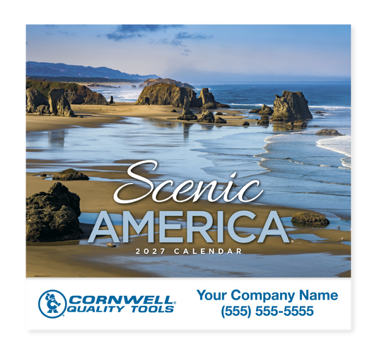 Cornwell 2027 Scenic America Calendar