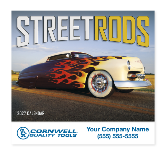 Cornwell 2027 Street Rods Calendar