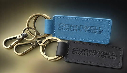 Cornwell Branded Leather Key Rings