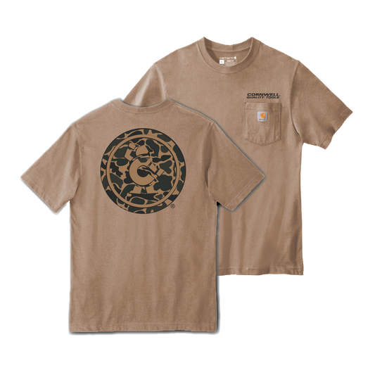 Duck Camo Pocket Tee - Carhartt | Desert Sand