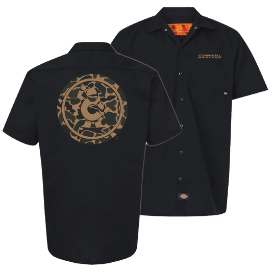 Duck Camo Short Sleeve Dickies Work Shirt
