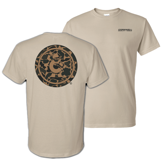 Duck Camo Graphic Series Tee - Sand
