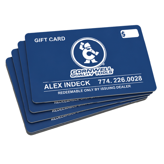 Dealer Issued Non-Loadable Gift Card