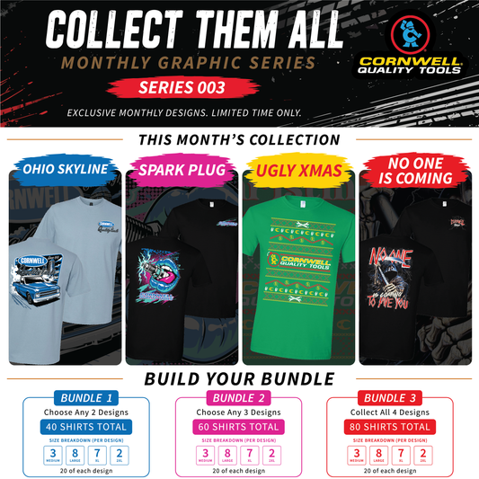 Collect Them All - Monthly Graphic Series 003 Tees