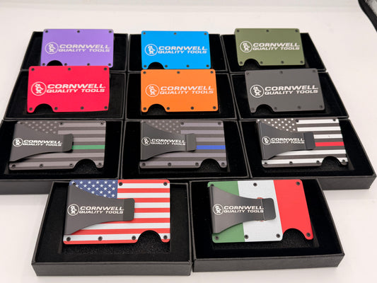 Cornwell Quality Tools Metal RFID Card Holder
