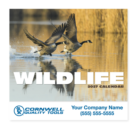 Cornwell 2027 Wildlife Calendar