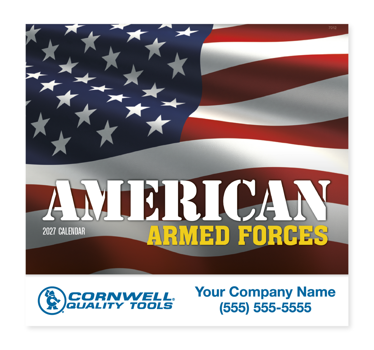 Cornwell 2027 American Armed Forces Calendar