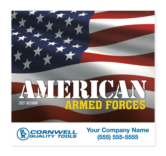 Cornwell 2027 American Armed Forces Calendar