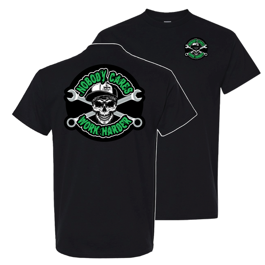 Nobody Cares Green Logo Graphic Series Tee