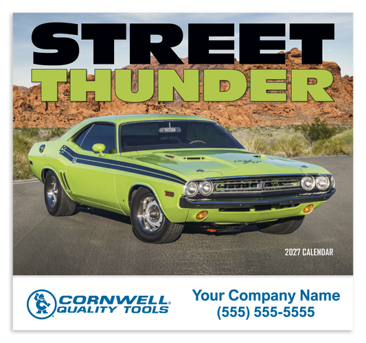 Cornwell 2027 Street Thunder Calendar